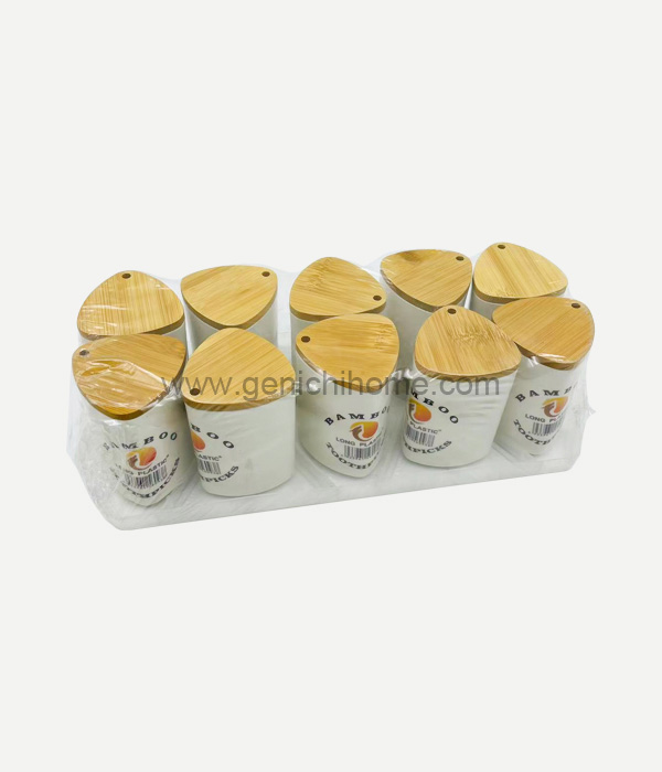 竹のつまようじ竹のふた