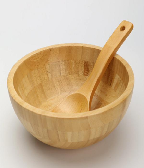 サラダボウルの丸いボウルのデザインと機能は、汎用性の観点からどのように機能しますか？